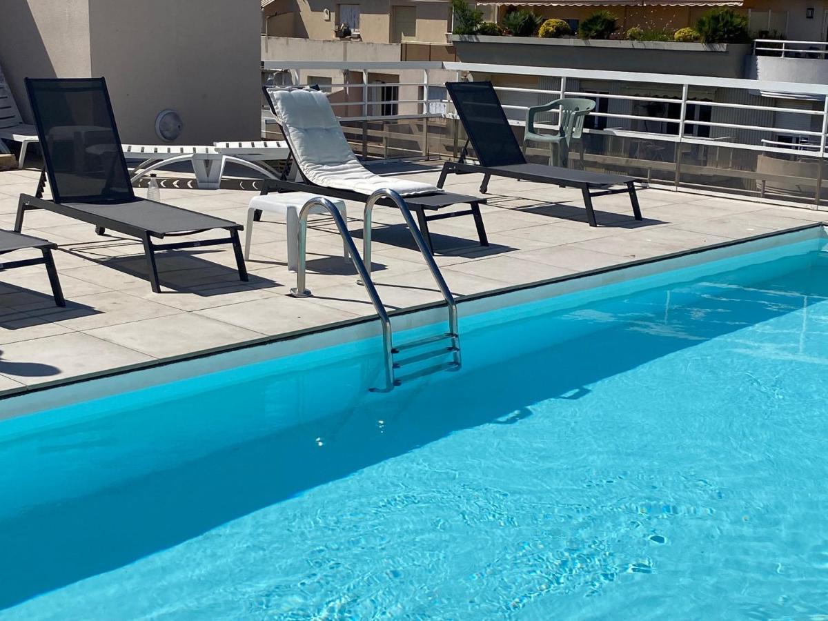 Villa D'Este - Apt 4 Prs - Clim - 300M Plage - Piscine-Parking En Option Juan-les-Pins Buitenkant foto