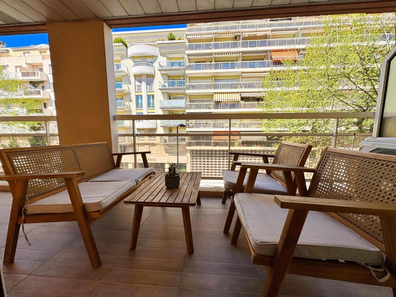 Villa D'Este - Apt 4 Prs - Clim - 300M Plage - Piscine-Parking En Option Juan-les-Pins Buitenkant foto